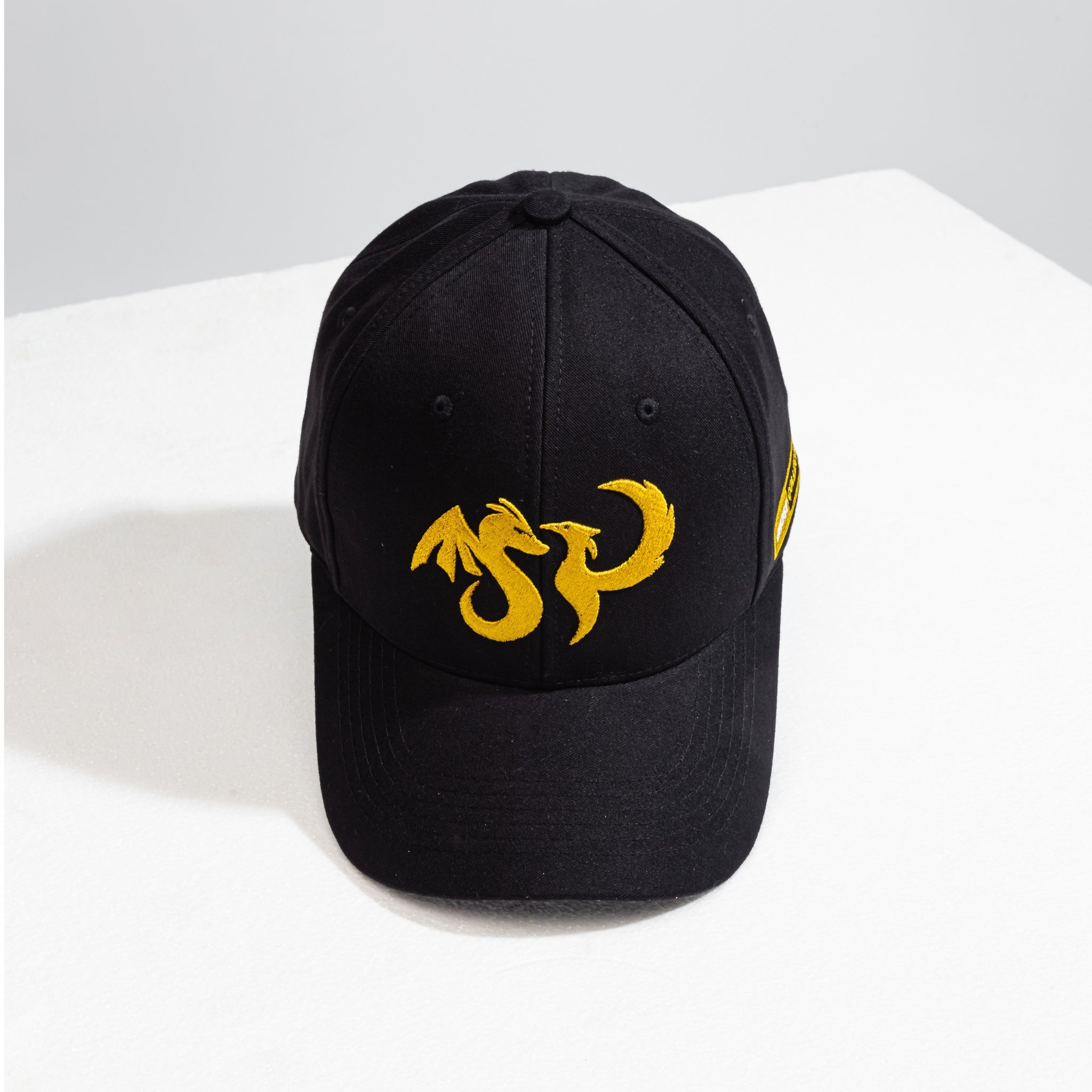 Custom Baseball Cap | Gold Dragon Black Cap | Mystic Se7en