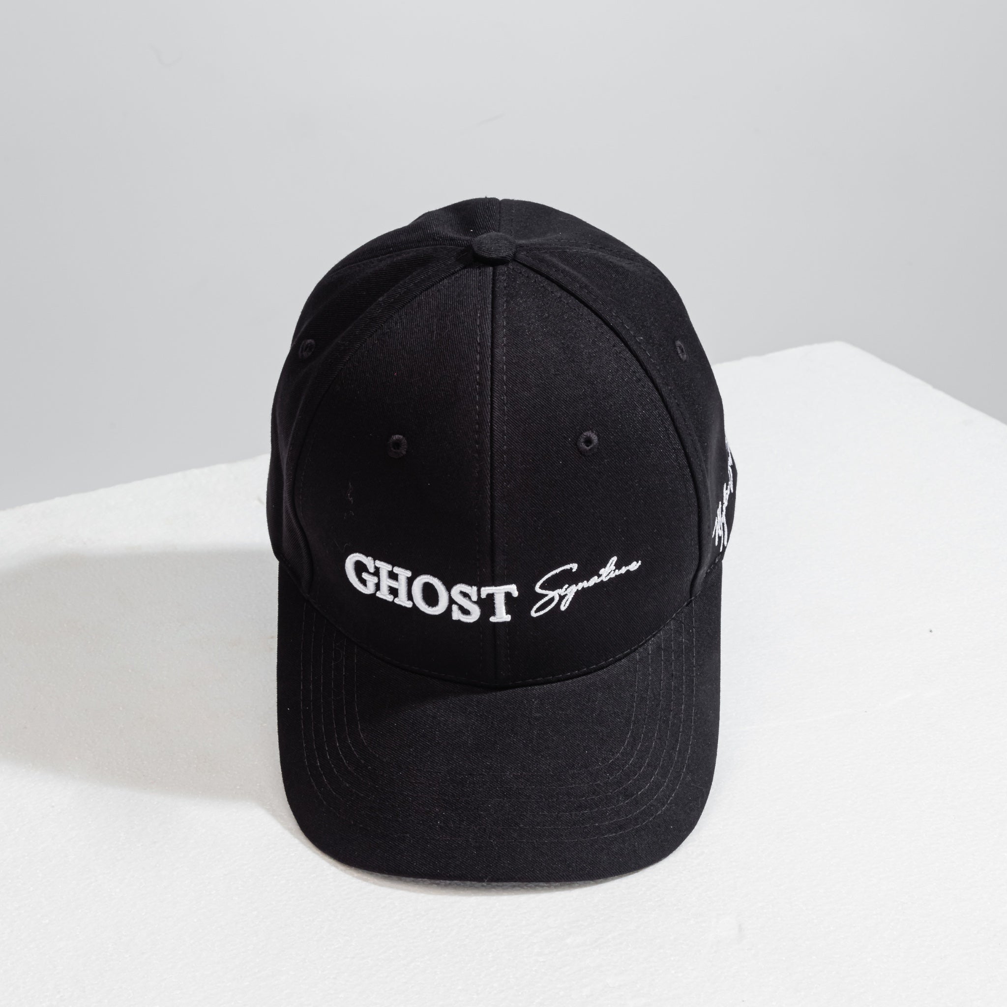 Ghost Signature Black Cap | Ghost Signature Cap | Mystic Se7en