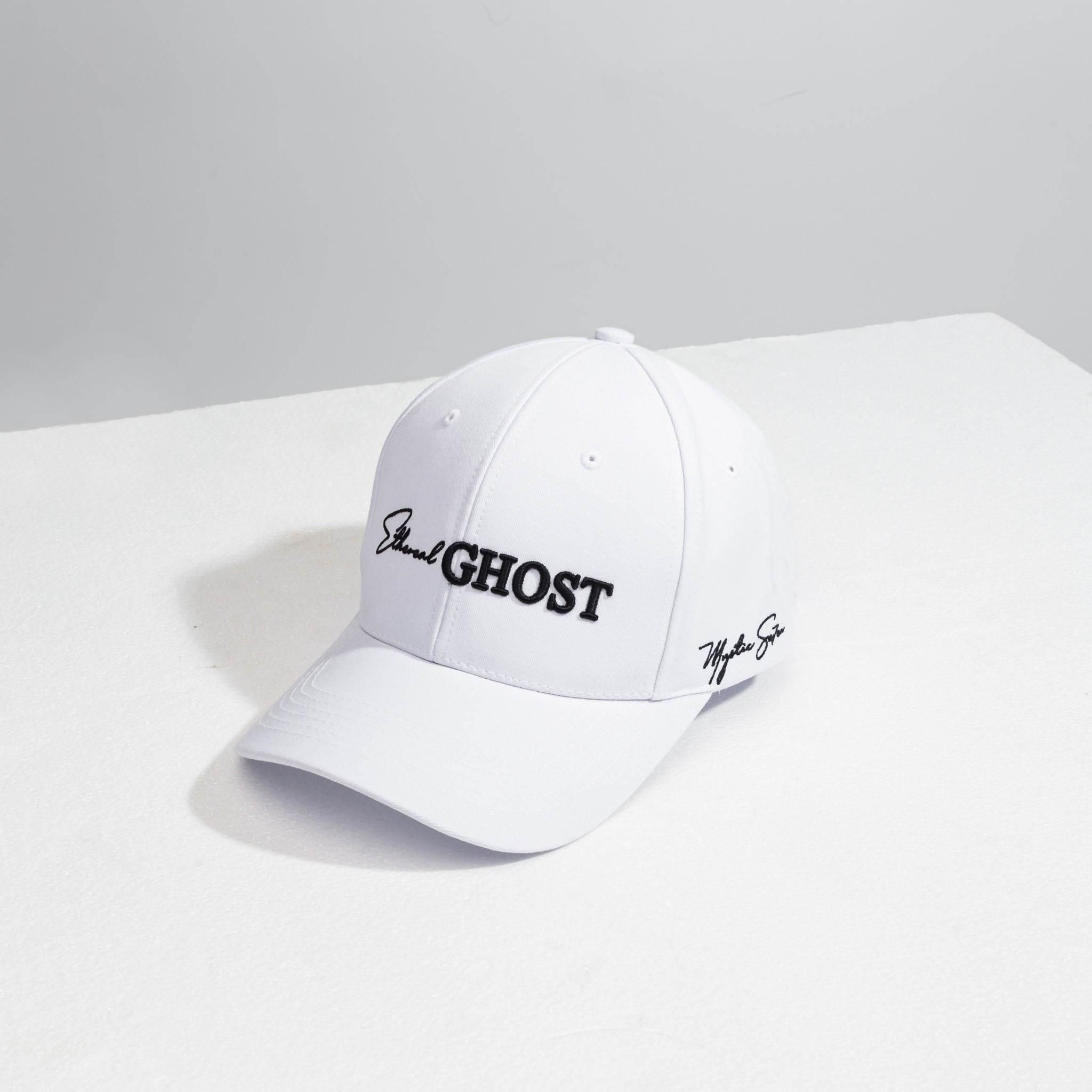 White Baseball Cap | Ethereal Ghost Cap | Mystic Se7en
