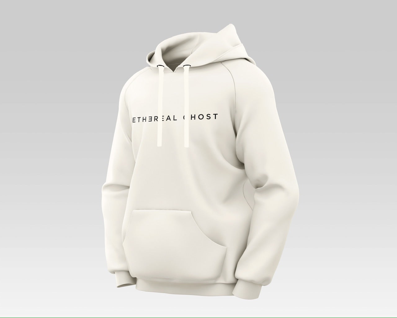 Men's Graphic Hoodies | Ghost Ivory Hoodie | Mystic Se7en