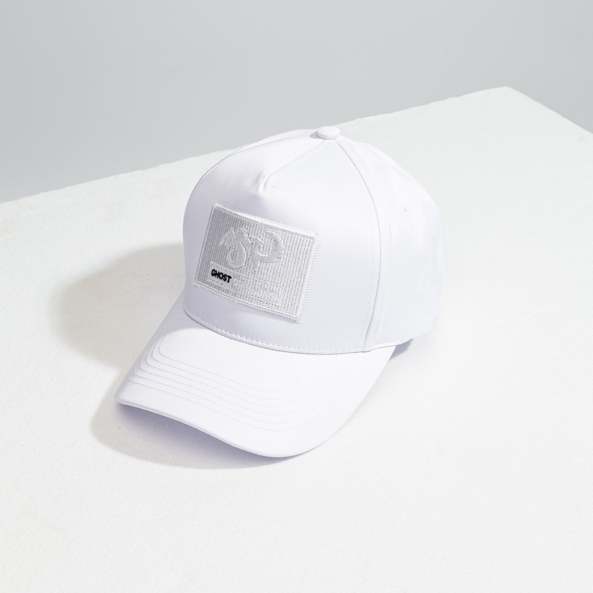 White Parachute Cap | Parachute Baseball Cap | Mystic Se7en