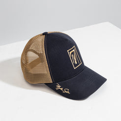 Mesh Baseball Cap | M7 Navy Blue Cap | Mystic Se7en