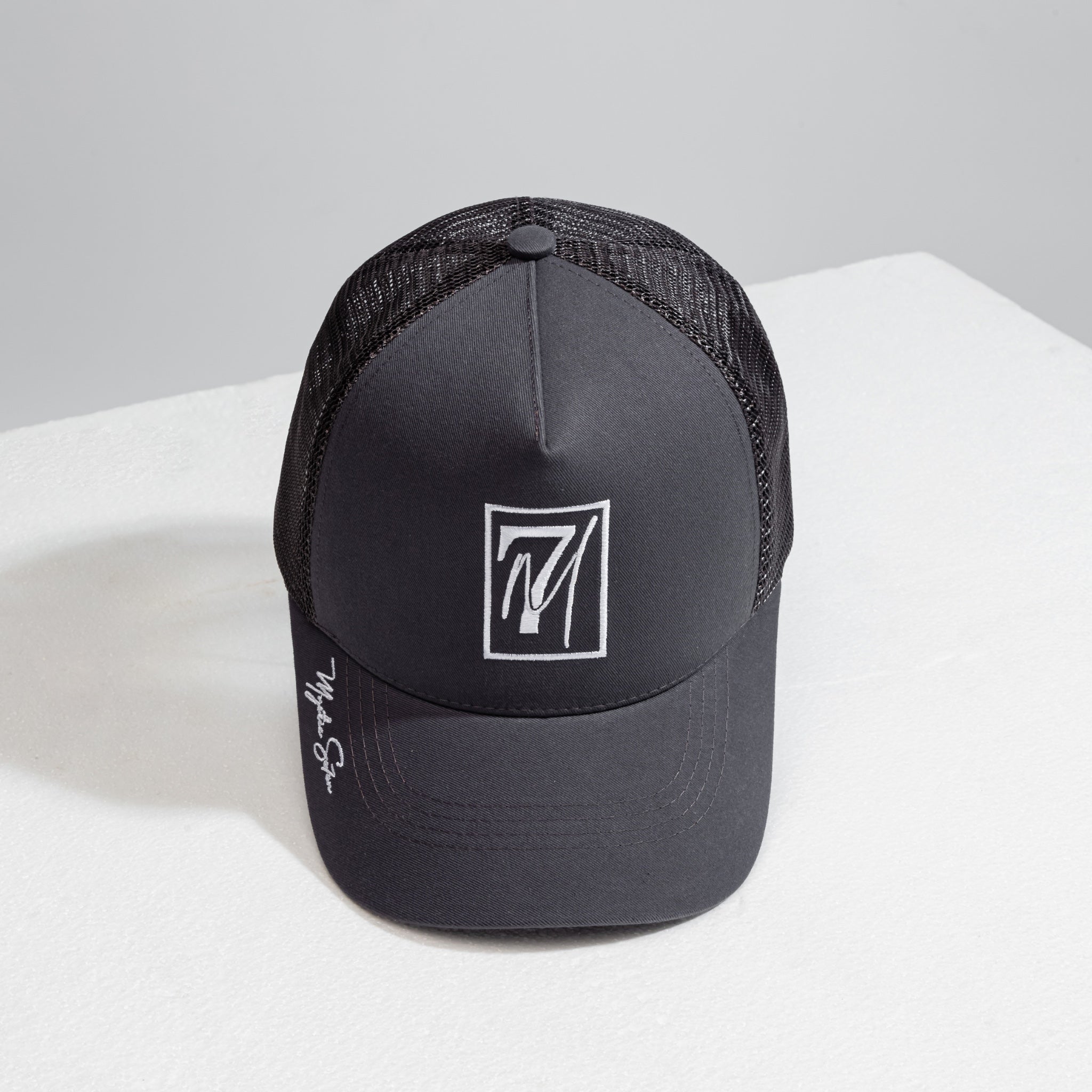 Grey Baseball Cap | M7 Grey Cap | Mystic Se7en