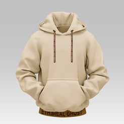 French Terry Hoodies | Ethereal Ghost Apricot | Mystic Se7en