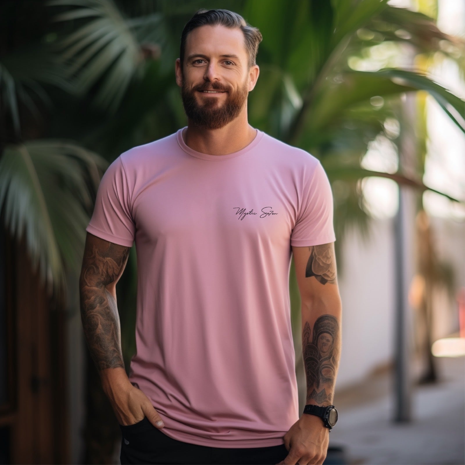 Men's Fabric Tees | Bamboo Fabric T-Shirts | Mystic Se7en